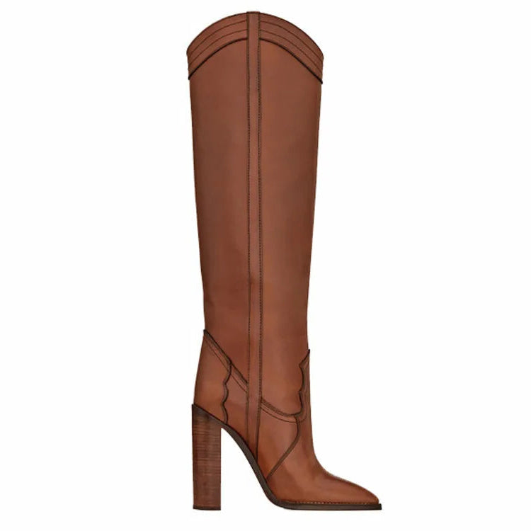 Kimberly Over-the-Knee High Heel Boots