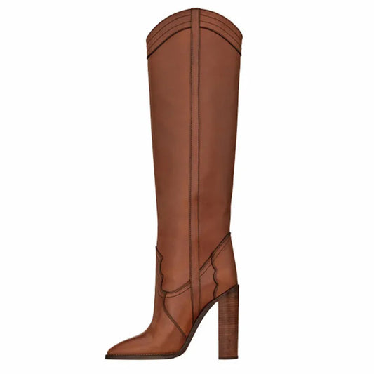 Kimberly Over-the-Knee High Heel Boots
