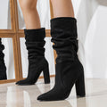 Roslyn Thick Heel Boots