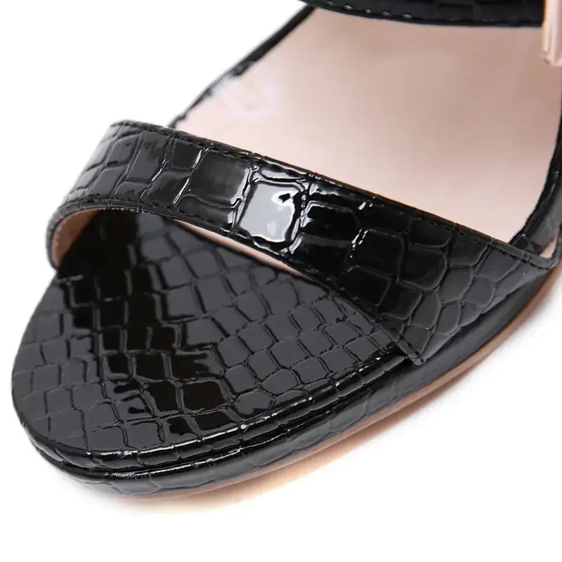 Marlena Buckled Platform Sandal