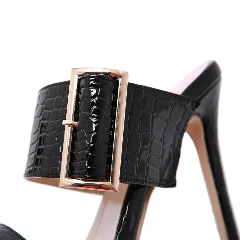 Marlena Buckled Platform Sandal