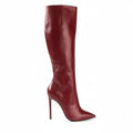 Tonya Leather Knee High Boots