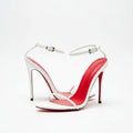 Karla Red Sole Strappy Sandals